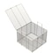 Anysizebasket Rectangular Wire Mesh Basket: 18Lx18Wx12H, 304 SS, 5/16 Rod Frame, Mesh: 4 x .063 TMT-180180120-Q04S - alternate 1